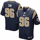 Nike Men & Women & Youth Rams #96 Sam Navy Team Color Game Jersey,baseball caps,new era cap wholesale,wholesale hats